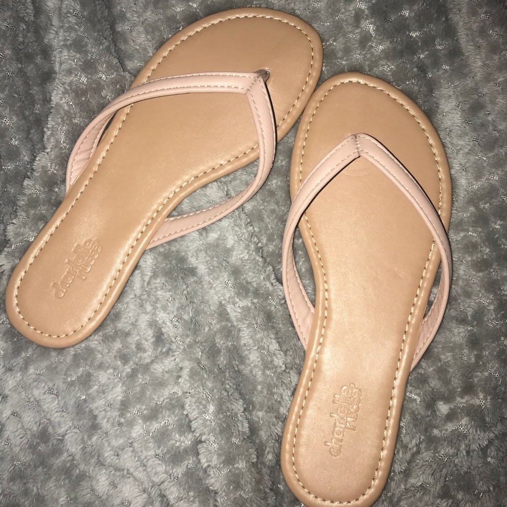 Nude Charlotte Russe Sandals